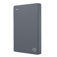 PLUS会员：SEAGATE 希捷 Basic简系列 2.5英寸Micro-B便携移动机械硬盘 5TB USB3.0 灰色