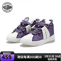 PALLADIUM 帕拉丁 板鞋休闲鞋复古平底板鞋 紫色/白 35.5