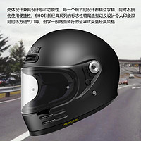 SHOEI 日本进口SHOEI GLAMSTER复古摩托车头盔哈雷VESPA拿铁盔