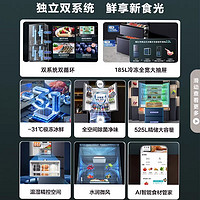 Hisense 海信 525L升法式四门家用双系统一级双变频风冷无霜节能省电冰箱