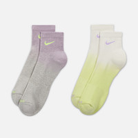 NIKE 耐克 EVERYDAY舒适速干运动短袜2双夏季支撑FJ4913