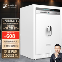 大一2024 大一（DAYI） 保险柜家用指纹/WiFi款智能保险箱办公防盗保管箱密码指纹款 60雅典白密码+指纹+WiFi（微信监控及解锁）