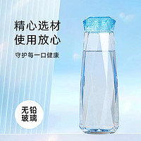 mikibobo 玻璃水杯无铅玻璃无味防漏环保便携随手杯 绿色