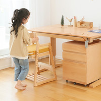 faroro Learning系列 PSFLD03 儿童实木书桌 95*65*81cm 基础无抽屉款