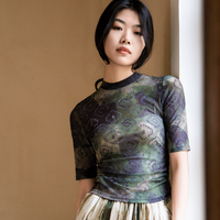 IRENE LUFT高级时髦打底衫TXS242556290 黑色