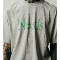 SERVING YOUR NEEDS /Needs Tee 美式印花宽松短袖T恤