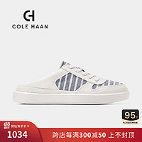 colehaan/歌涵 女士休闲鞋 24年夏户外轻便缓震一脚蹬帆布板鞋W29994 象牙帆布色 37.5