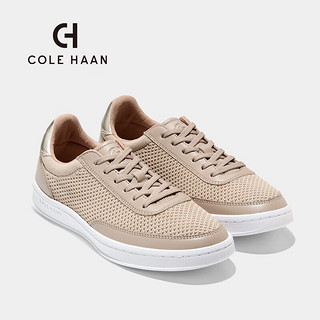 colehaan/歌涵 女士休闲鞋 24年夏季新款户外轻便增高透气网面板鞋W31605 卡其色 3