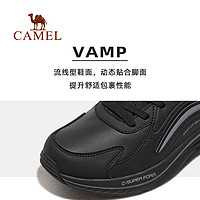 88VIP：CAMEL 骆驼 运动鞋男2023新款男鞋防水防滑鞋子男款减震跑步鞋男