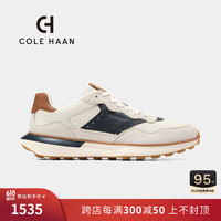 colehaan/歌涵 男士休闲鞋 24年夏轻盈增高牛皮户外运动跑步鞋C40058 白色 41.5