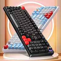 YINDIAO 银雕 96键机械键盘鼠标套装青轴黑轴有线电脑外接办公打字电竞游戏