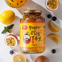 FUSIDO 福事多 蜂蜜柚子茶百香果柠檬罐装冲饮水果茶泡水喝的东西冲泡饮品