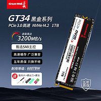 百亿补贴：Great Wall 长城 GT34 M.2接口固态硬盘 512GB PCle 3.0