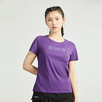 百亿补贴：TOREAD 探路者 春夏女式短袖T恤户外运动衣圆领全棉透气TAJJ82746