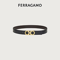 菲拉格慕 Ferragamo）GANCINI双面可调式腰带男士皮带 0586940_C_95（礼物送男友）礼盒