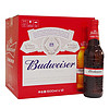 百亿补贴：Budweiser 百威 啤酒500ml*12瓶小麦大瓶装老百威美式拉格箱装黄啤9.7度