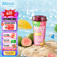 香飘飘 Meco蜜谷果汁茶 芒果芭乐口味400ml 8杯 25%果汁含量 即饮饮料