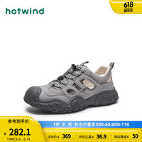 热风 hotwind工装鞋防撞防磨户外登山时尚休闲24年秋季新款男士 0