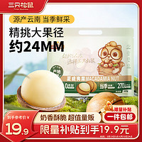 三只松鼠 夏威夷果500g/袋 坚果炒货量贩干果休闲零食送礼约24mm一斤装混