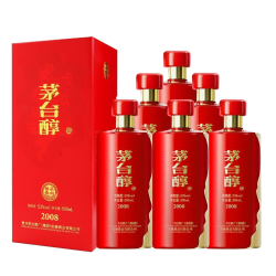 moutai茅台贵州茅台集团茅台醇53度酱香型白酒500ml纯粮酿造过节送礼