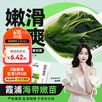 不吃小鱼 霞浦少盐海带苗500g 新鲜嫩苗火锅凉拌菜煮汤 源头直发