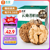 sheli 舌里 云南丑核桃5斤装原味生核桃孕妇休闲零食炒货坚果2500g/箱