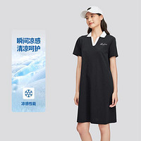 SKECHERS 斯凯奇 凉感连衣裙女运动裙女POLO裙女夏季