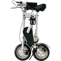 微拜客折叠自行车小轮小型XPRT高配后避震双碟刹高铁旅行放后备箱 XR款 矮版