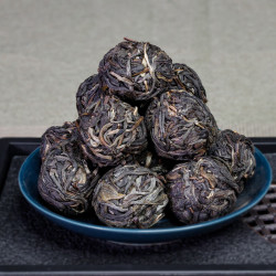 茗醉天下2024年云南易武早春古树龙珠普洱茶生茶沱茶茶叶250克袋装