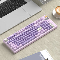 MageGee MK-98 98键 三模机械键盘 紫罗兰 蓝鲸轴 RGB