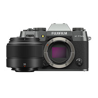 富士（FUJIFILM）X-T50/XT50 微单相机 套机（XC35F2镜头）4020万像素 7档五轴防抖 20款胶片模拟 石墨灰