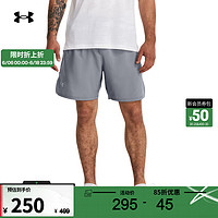 安德玛 UNDERARMOUR）Launch男子7英寸二合一跑步运动短裤1376831 灰色035 L