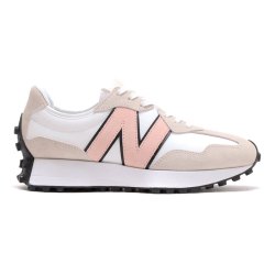 newbalance新百伦女鞋327系列阿甘鞋复古休闲运动鞋ws327lr白粉色eu37