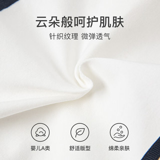 davebell戴维贝拉童装2022夏装新生儿爬服婴儿男宝宝连体衣洋气哈衣DB2220946藏青色59cm