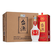 MOUTAI 茅台 贵州茅台集团 台源酒 53度酱香型白酒 宴请送礼新老包装随机发货 53度 500mL 6瓶 整箱装三支手提袋