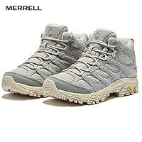 MERRELL 迈乐 户外徒步鞋男女款MOAB3MID WP中帮防水透气防滑登山鞋 J038391淡兰（男款） 上新 43