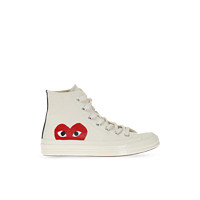 COMME des GARÇONS Play X Converse 川久保玲匡威高帮帆布鞋