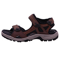 移动专享：ECCO 爱步 男士户外凉鞋，Espresso/Cocoa Brown/Black，8.5 UK