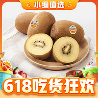 88VIP：Zespri 佳沛 新西兰金奇异果22个原箱礼盒  超大果单果146-174g