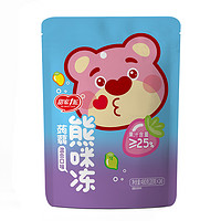 88VIP：甜蜜1派 蒟蒻果冻熊咪冻果汁0脂肪解馋小吃办公室休闲零食480g*1袋