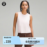 lululemon丨Classic-Fit 女士棉混纺背心 LW1DGZS 淡粉色 6