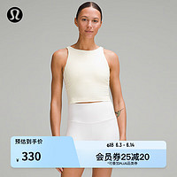 lululemon丨 Align™ 女士高领口罗纹运动背心 LW1EBWS 舞动黄 4