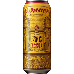 tsingtao青岛啤酒皮尔森105度120周年纪念版500ml10听礼盒装