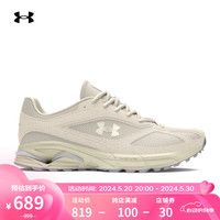 安德玛(UNDERARMOUR)春夏HOVR Apparition男女运动休闲鞋3027596 白色100 41