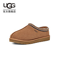 UGG 春季男士休闲舒适纯色塔斯曼一脚蹬圆头平底时尚懒人鞋 5950