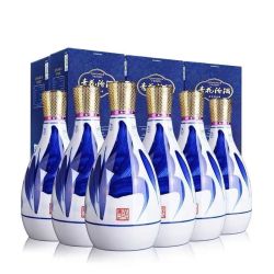 汾酒 青花25 清香型白酒 42度 475mL*6瓶 原箱 新老版本/24-26年随机