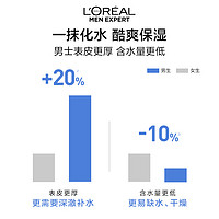 L'OREAL PARIS 男士水能保湿酷爽水凝露