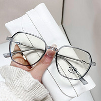 Jesmoor 男女大方框韩版近视眼镜 +1.61非球面镜片