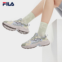 FILA 斐乐 官方女鞋老爹鞋FERN运动鞋2024夏季蕨草鞋厚底休闲鞋