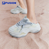 FILA 斐乐 FUSION斐乐女鞋老爹鞋2024夏季新款硬糖鞋休闲鞋厚底运动鞋